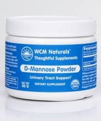 D-Mannose Powder – 50 grams (Scoop included) Urinary Tract Support Supplement.  Ingredients: 100% Pure D-Mannose Powder.  Non-GMO. No fillers, synthetic excipients or other ingredients. Vegan and Naturally free of: gluten, soy, dairy and yeast. Packaged in the USA in a cGMP facility.  Product of Ireland/Finland. General D-Mannose Description D-Mannose is a naturally occurring sugar prevalent in many plants and foods. It is highly effective against the most common UTI-causing gram-negative E. Coli bacteria.  D-Mannose is not metabolized like other sugars, so it has a minimal impact on blood sugar regulation.  How it Works D-Mannose provides a preferred surface for the E. Coli bacteria to attach to, preventing them from sticking to the walls of the urinary tract and bladder. The E. Coli bacteria are then removed from the body during urination.